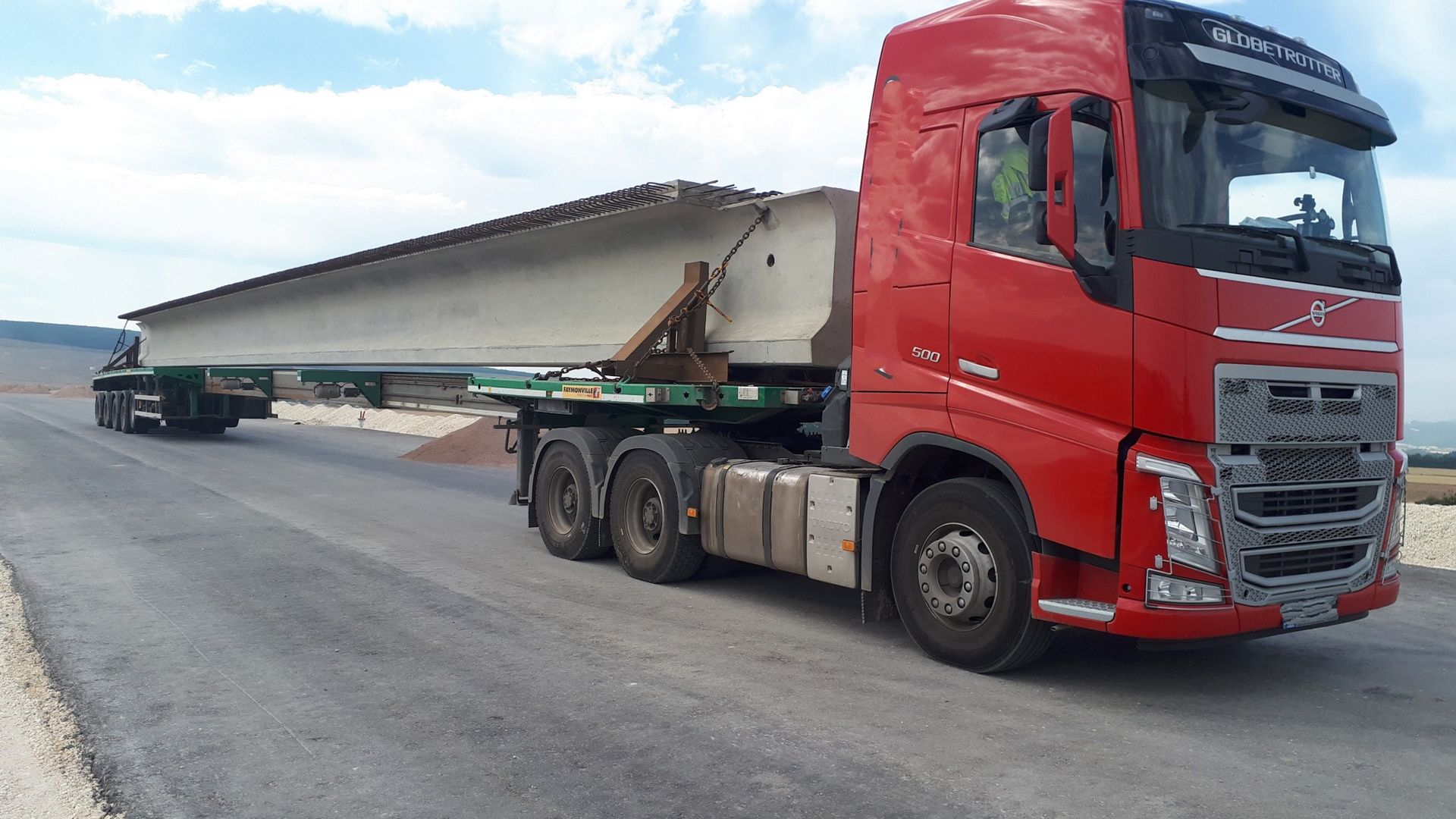 transportation of reinforced concrete structure